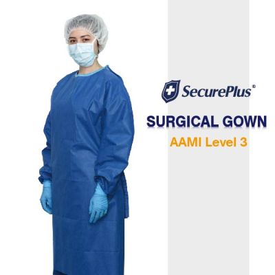 AAMI Level 3 Twin Pack Standard Sterile Surgical Gown SecurePlus®