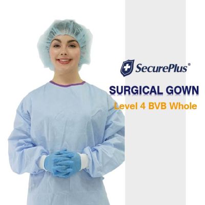 SecurePlus® Sterile Premium Surgical Gown AAMI Level 4 BVB whole, 25 x 9.50/pack
