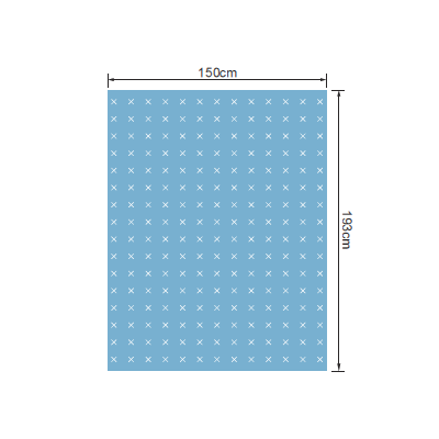 SecurePlus Plain drape 150x193cm;Sterile;